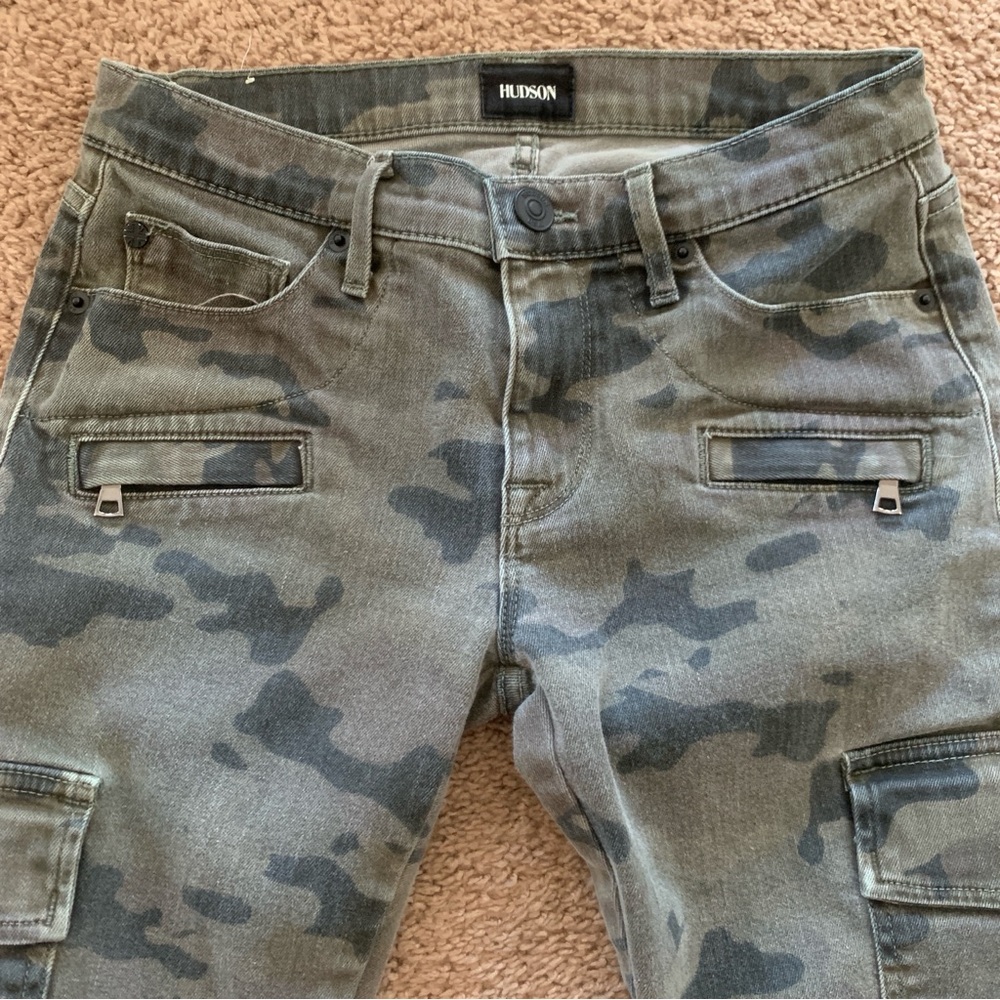 Camo Cargo Skinny Jeans